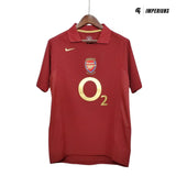 Camisa Retrô Arsenal 2005/06 Home