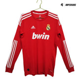 Camisa Retrô Real Madrid Manga Longa 2011/12 Third