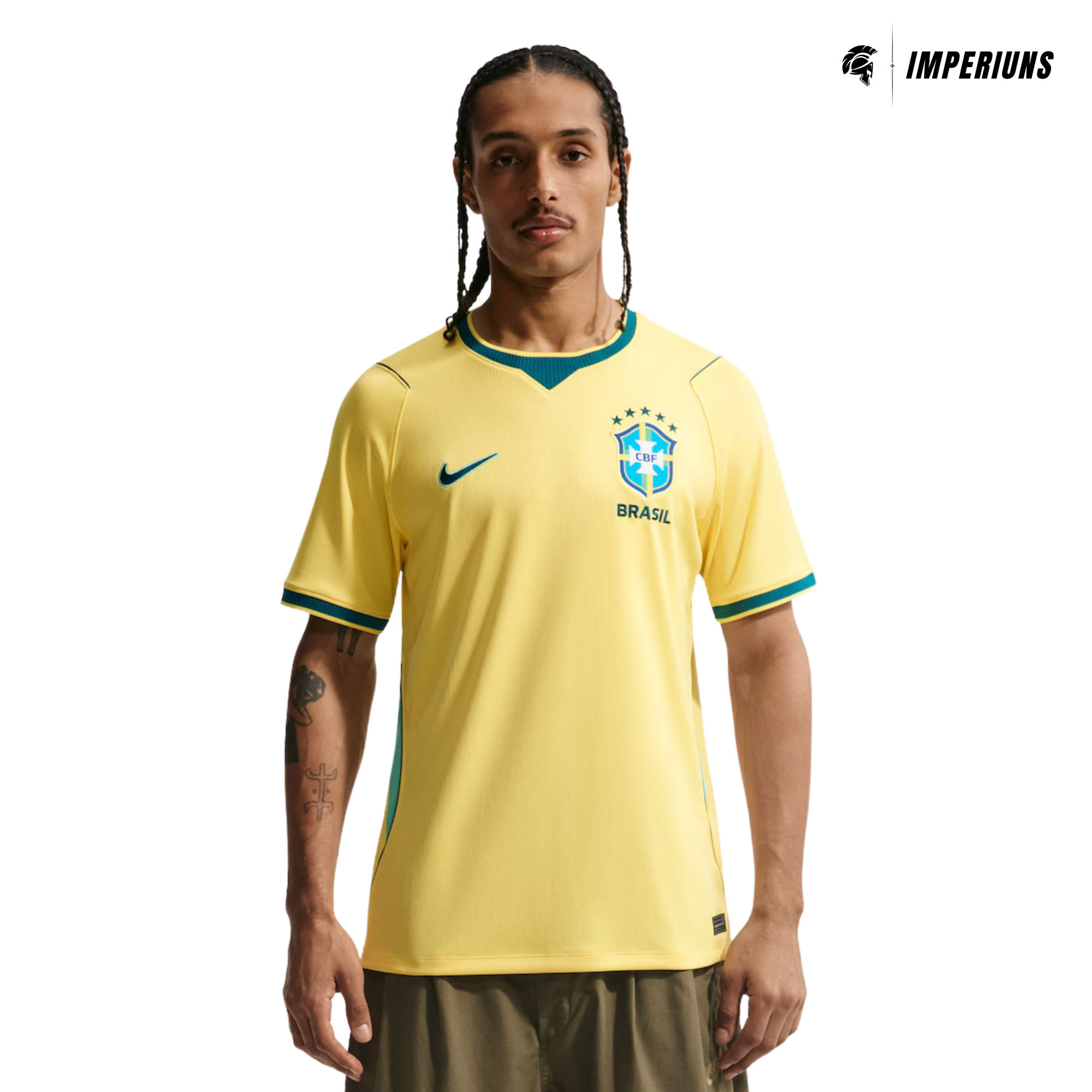 Camisa Brasil 26/27 Torcedor Home