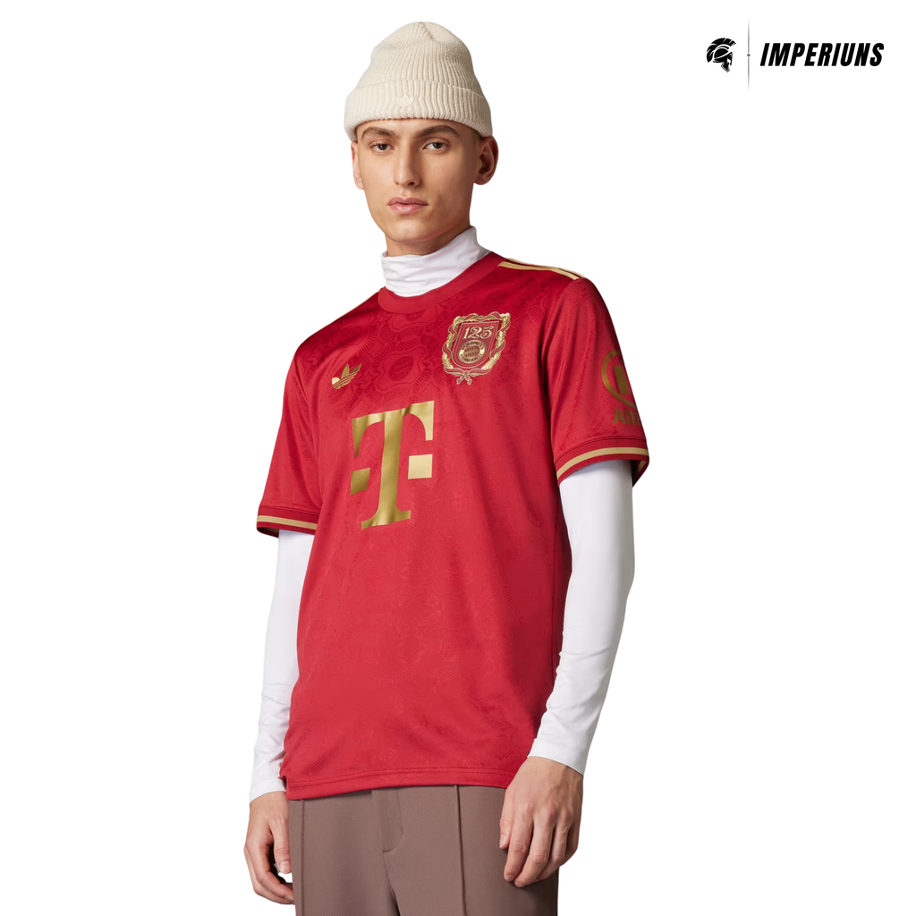 Camisa Bayern de Munique 25/26 Edição 125 anos