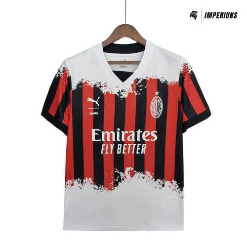 Camisa AC Milan 2022/23 Nemen Quarta Camisas de Futebol