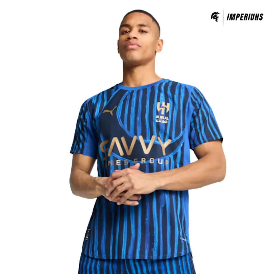 Camisa Al Hilal 2025/26 Edição Mundial 1 Camisas de Futebol
