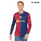 Camisa Barcelona Manga Longa 2024/25 Home Camisas de Futebol