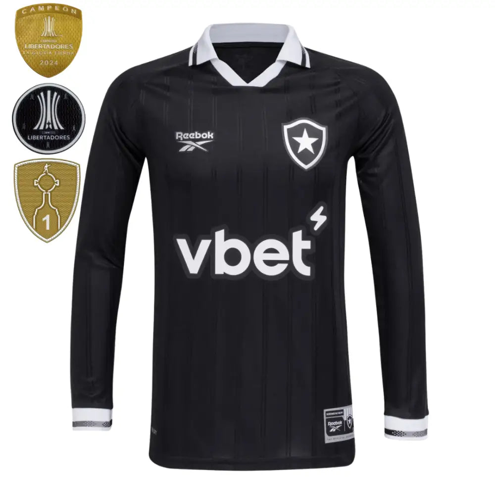 Camisa Botafogo Manga Longa 2025/26 Away Camisas de Futebol