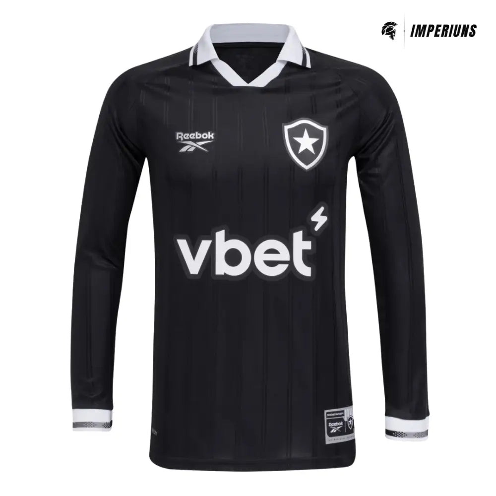 Camisa Botafogo Manga Longa 2025/26 Away Camisas de Futebol