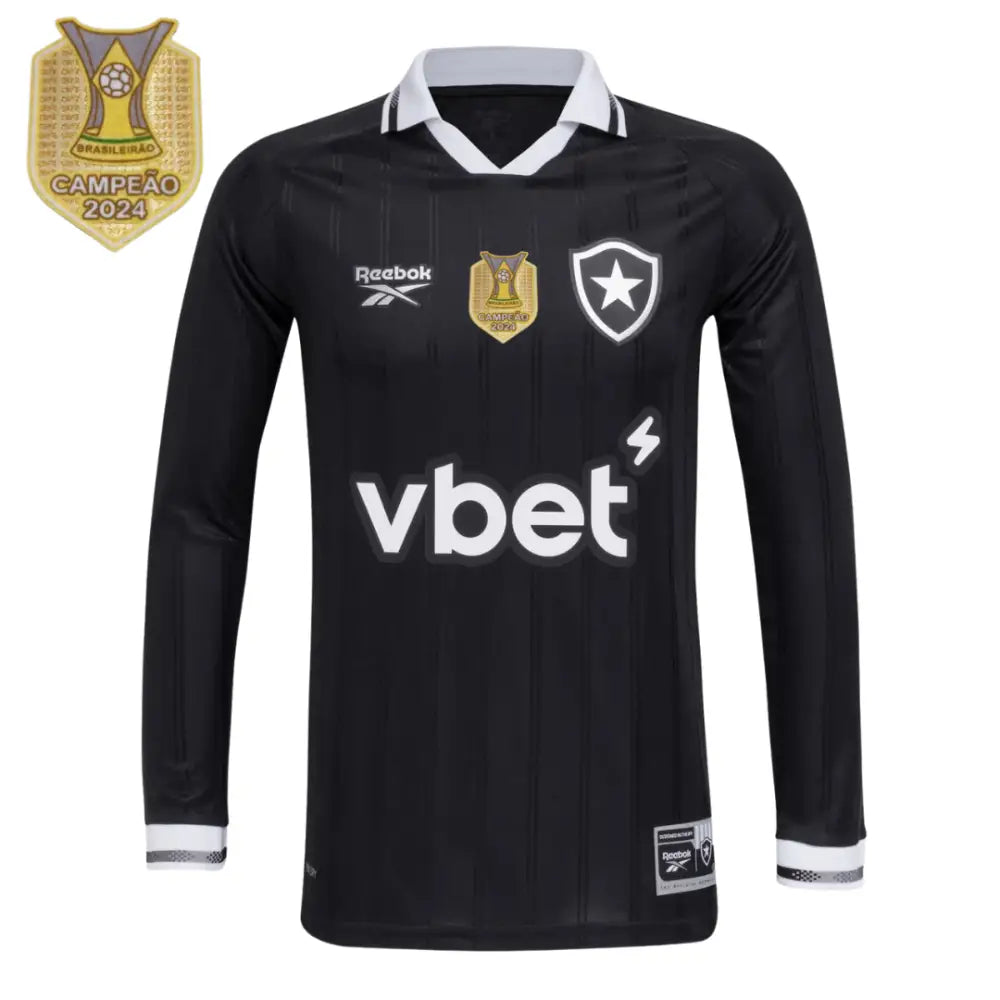 Camisa Botafogo Manga Longa 2025/26 Away Camisas de Futebol