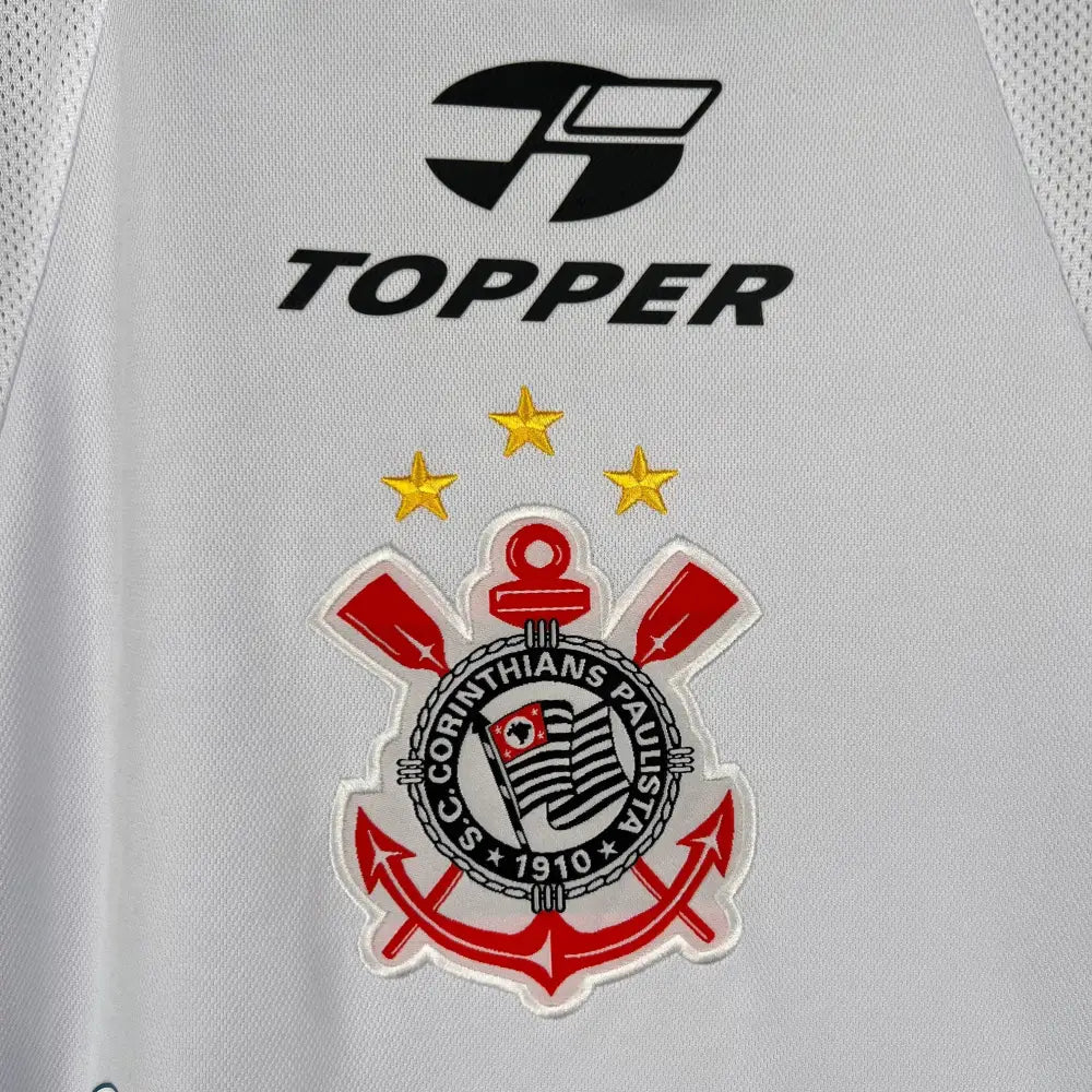 Camisa Corinthians Retrô 2000 Home Camisas de Futebol