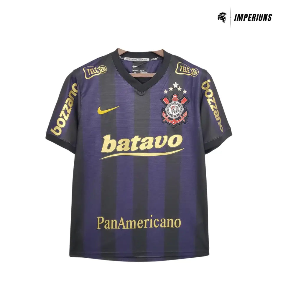 Camisa Corinthians Retrô 2009/10 Away Camisas de Futebol
