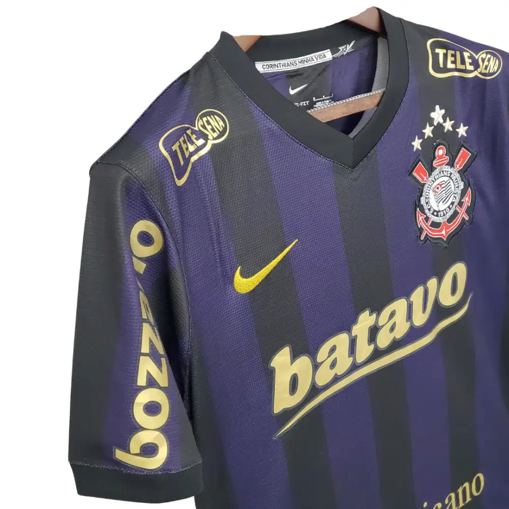 Camisa Corinthians Retrô 2009/10 Away Camisas de Futebol