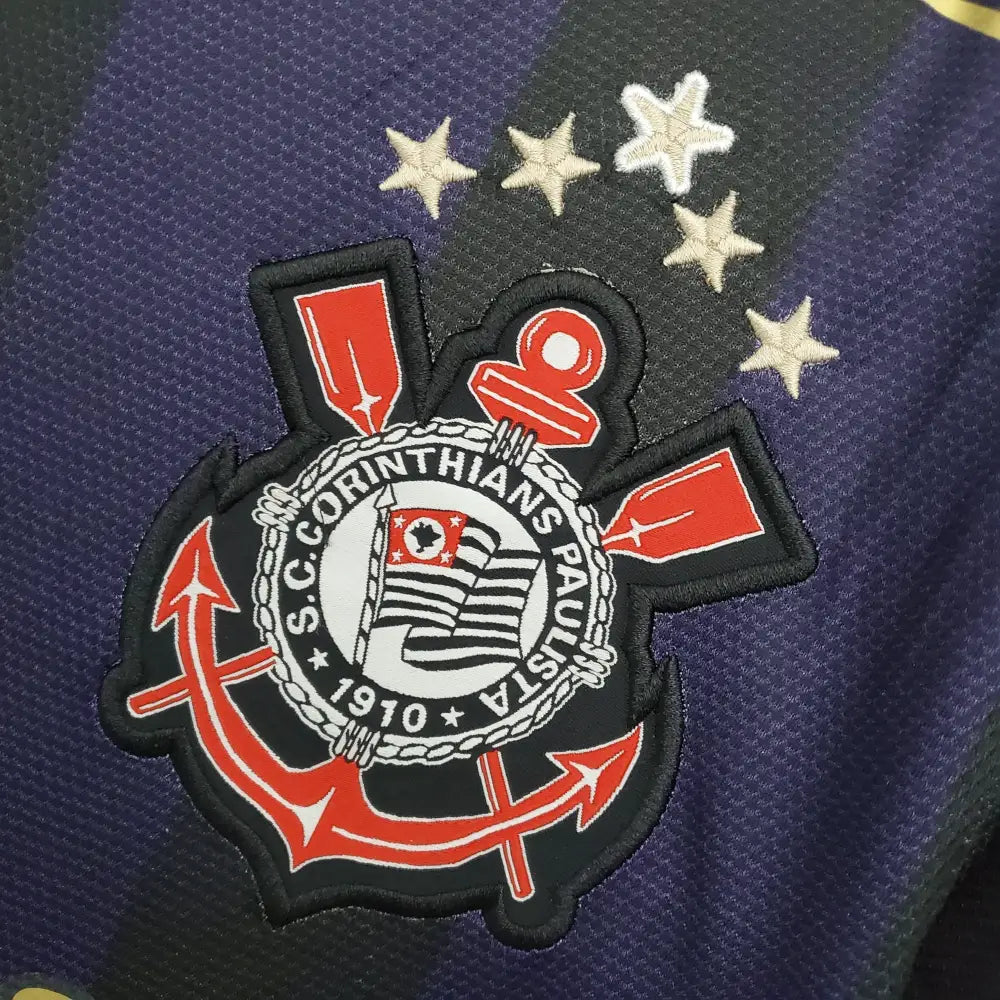 Camisa Corinthians Retrô 2009/10 Away Camisas de Futebol