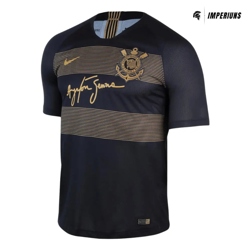 Camisa Corinthians Retrô 2018/19 Ayrton Senna Camisas de Futebol
