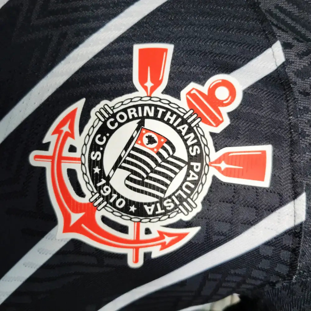 Camisa Corinthians Versão Jogador 2023/24 Away Camisas de Futebol