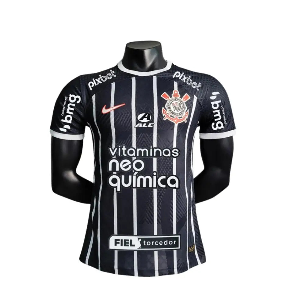 Camisa Corinthians Versão Jogador 2023/24 Away Camisas de Futebol