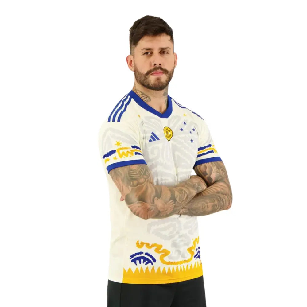 Camisa Cruzeiro 2023/24 Consciência Negra Camisas de Futebol