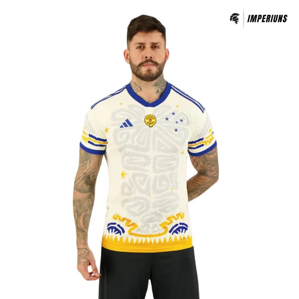 Camisa Cruzeiro 2023/24 Consciência Negra Camisas de Futebol