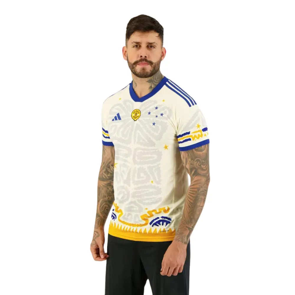 Camisa Cruzeiro 2023/24 Consciência Negra Camisas de Futebol