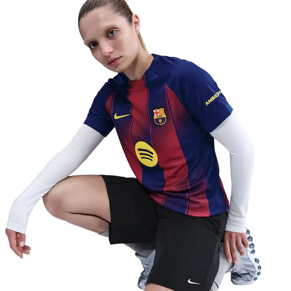 Camisa Feminina Barcelona 2025/26 Home Camisas de Futebol