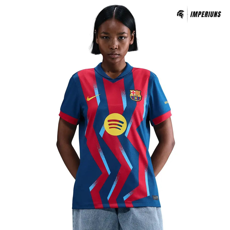 Camisa Feminina Barcelona 2025/26 IV Camisas de Futebol