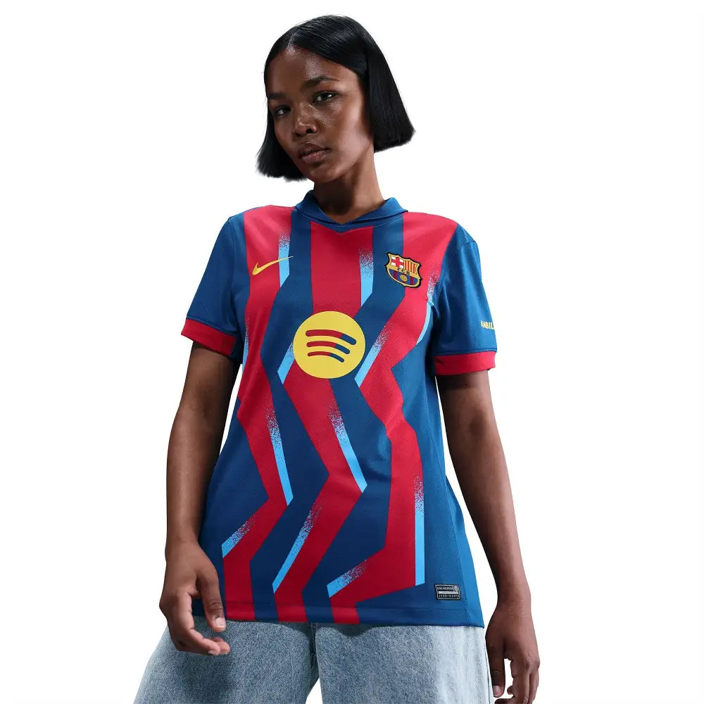 Camisa Feminina Barcelona 2025/26 IV Camisas de Futebol