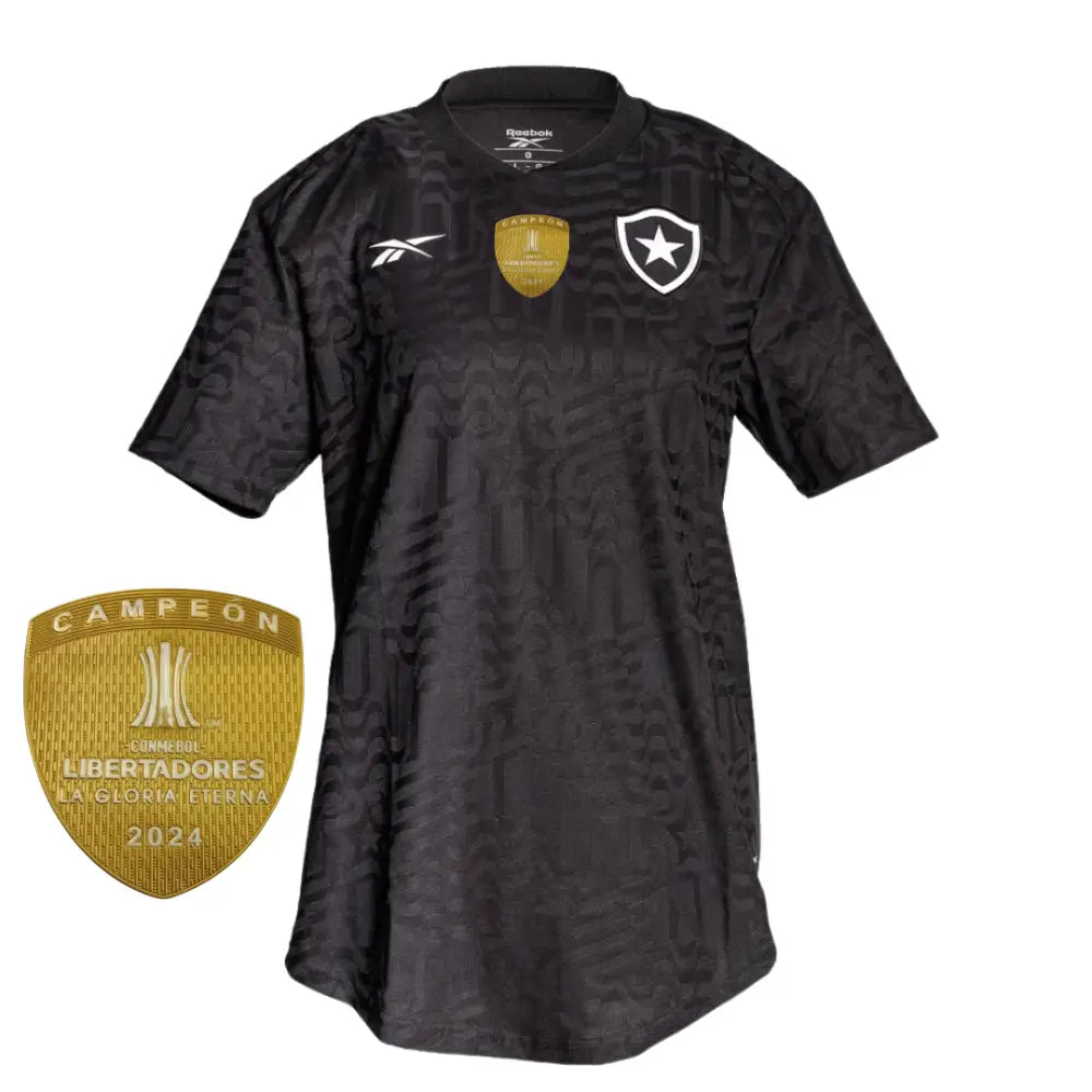 Camisa FEMININA Botafogo 23/24 Away Preta Camisas de Futebol