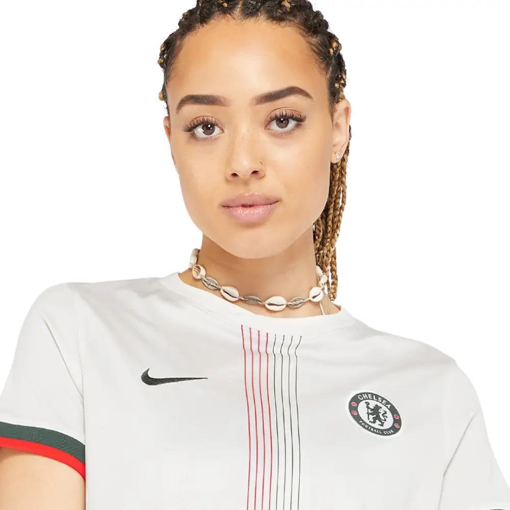 Camisa Feminina Chelsea 2025/26 Away Camisas de Futebol