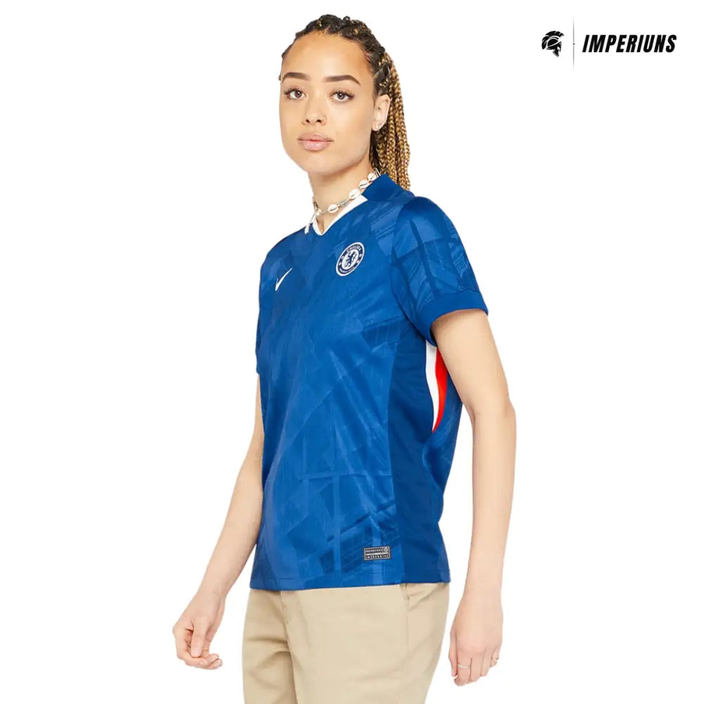 Camisa Feminina Chelsea 2025/26 Home Camisas de Futebol