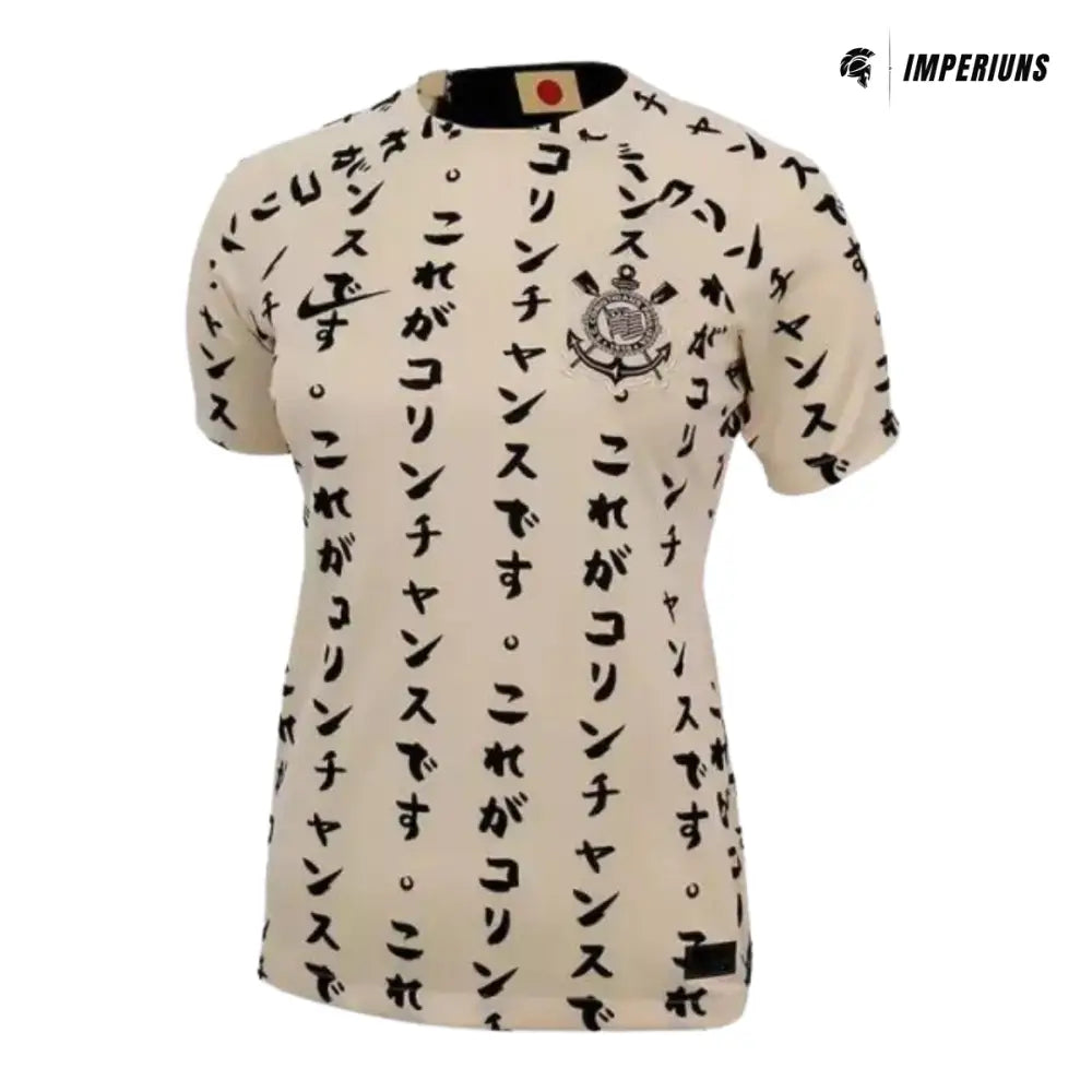 Camisa Feminina Corinthians 2022/23 Japão Camisas de Futebol