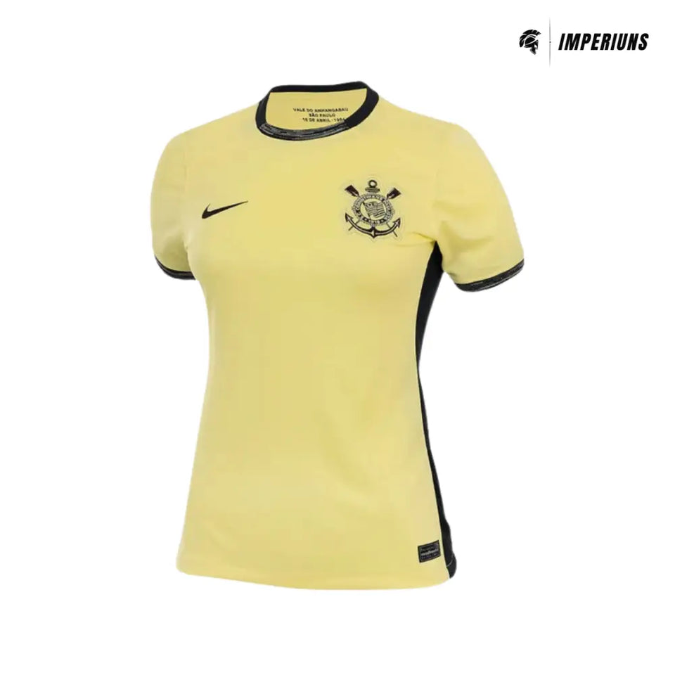 Camisa Feminina Corinthians 2023/24 Third Camisas de Futebol