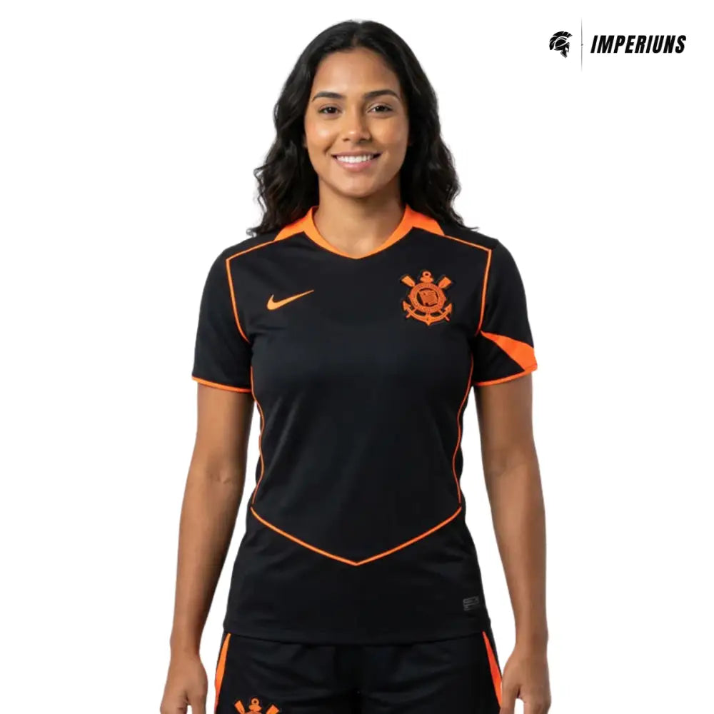 Camisa Feminina Corinthians 2025/26 Third Camisas de Futebol