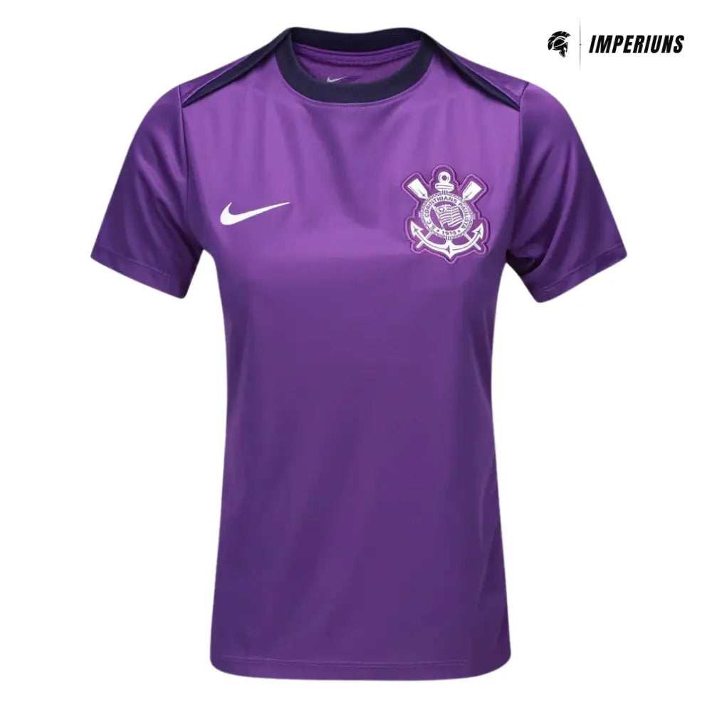 Camisa Feminina Corinthians 2025/26 Treino Camisas de Futebol