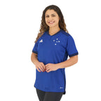 Camisa Feminina Cruzeiro 2023/24 Home Camisas de Futebol