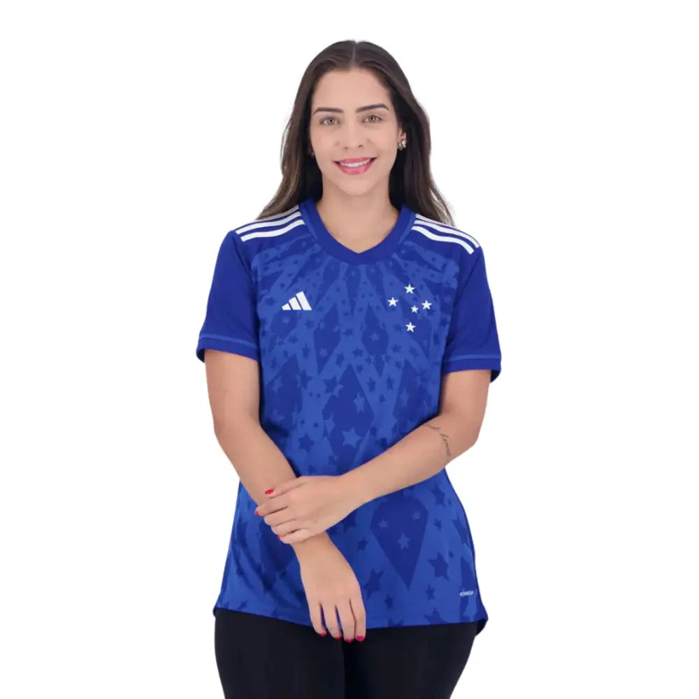 Camisa Feminina Cruzeiro 2024/25 Home Camisas de Futebol