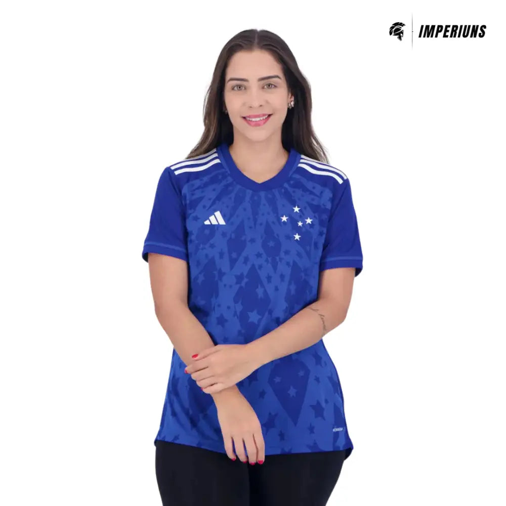 Camisa Feminina Cruzeiro 2024/25 Home Camisas de Futebol