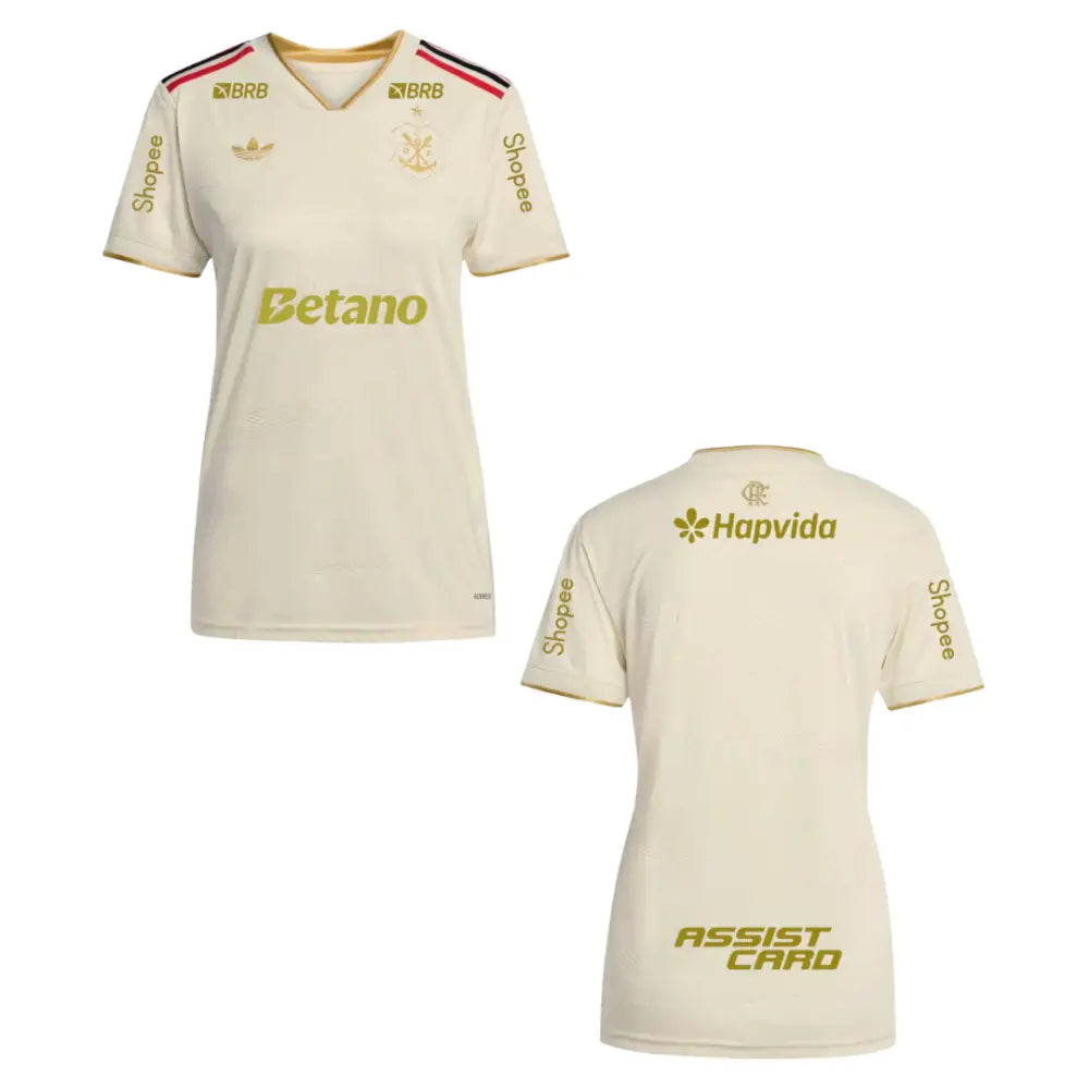Camisa Feminina Flamengo 2025/26 Third Camisas de Futebol