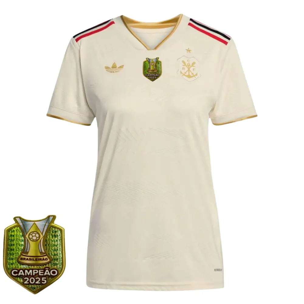 Camisa Feminina Flamengo 2025/26 Third Camisas de Futebol