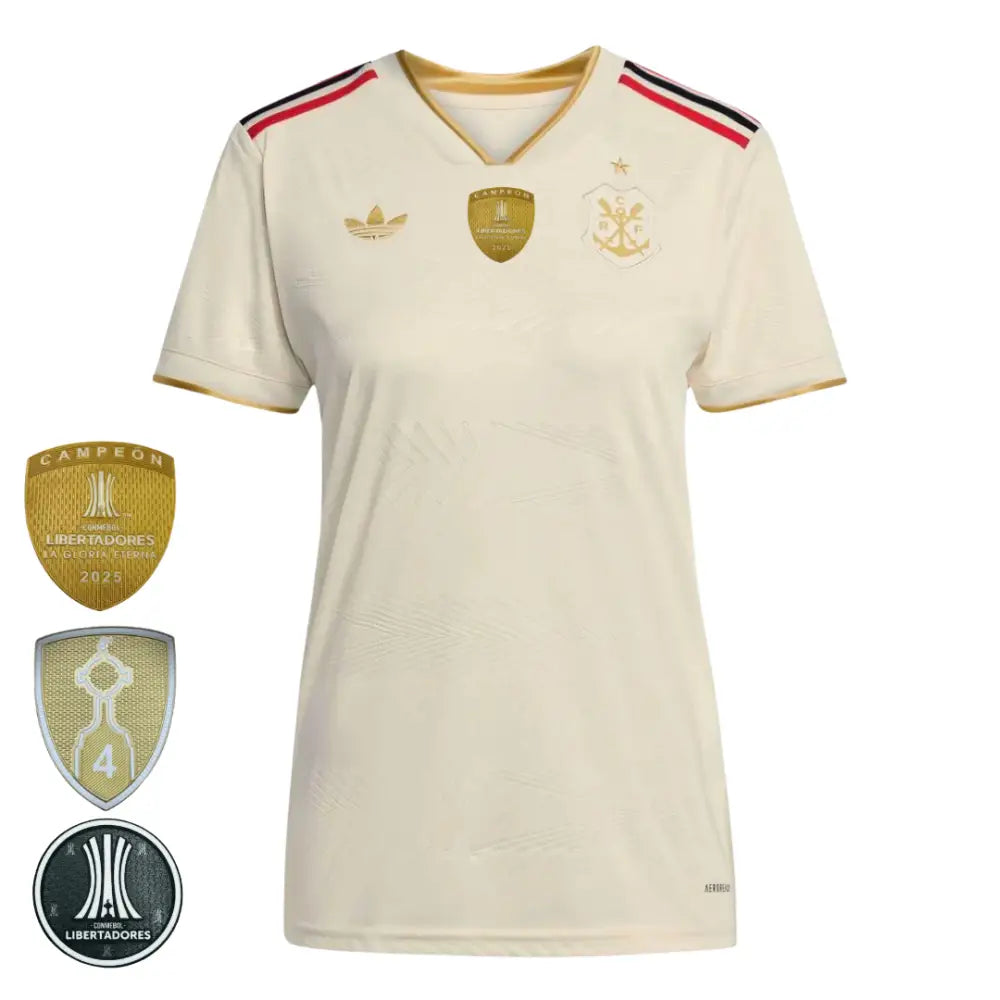 Camisa Feminina Flamengo 2025/26 Third Camisas de Futebol