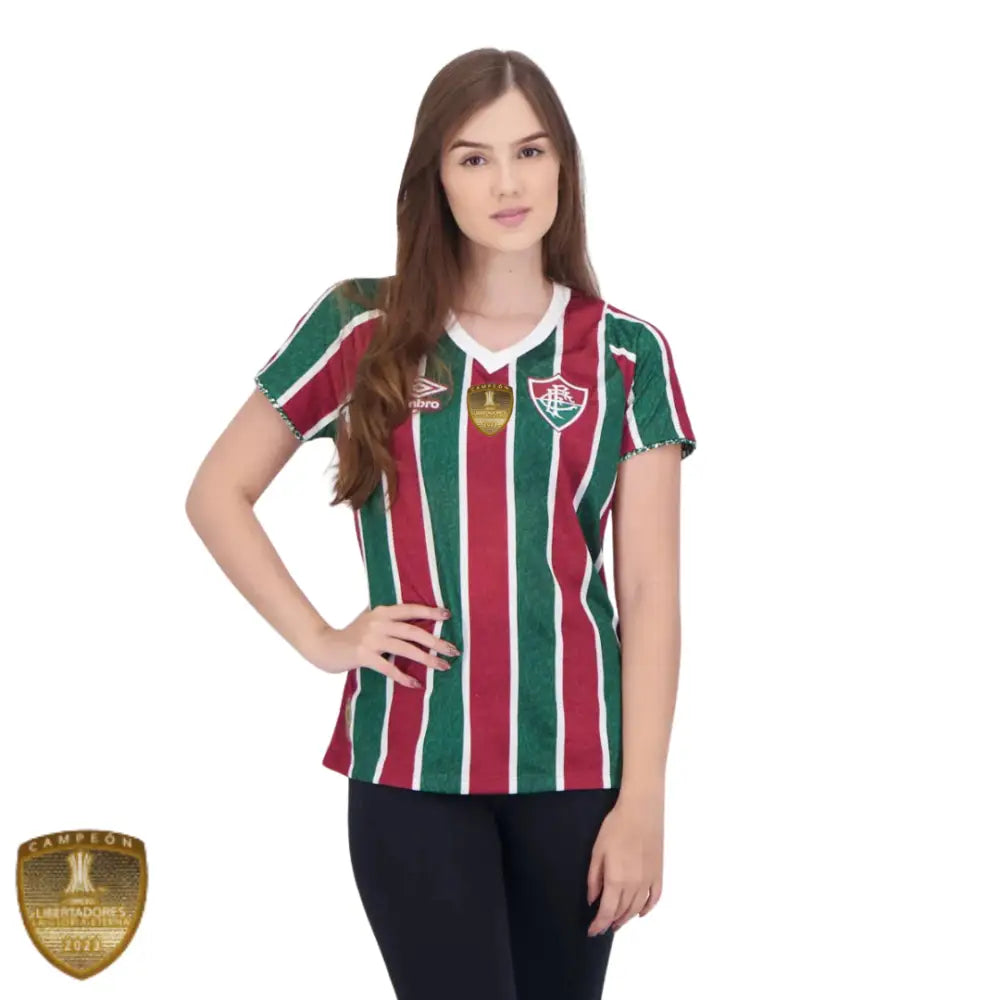 Camisa Feminina Fluminense 2024/25 Home Camisas de Futebol