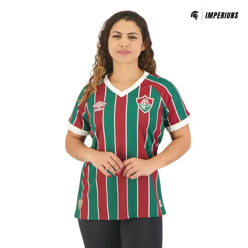 Camisa Feminina Fluminense 23/24 Home Camisas de Futebol