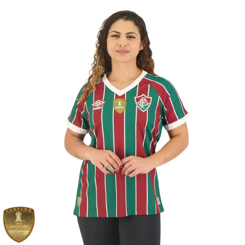 Camisa Feminina Fluminense 23/24 Home Camisas de Futebol