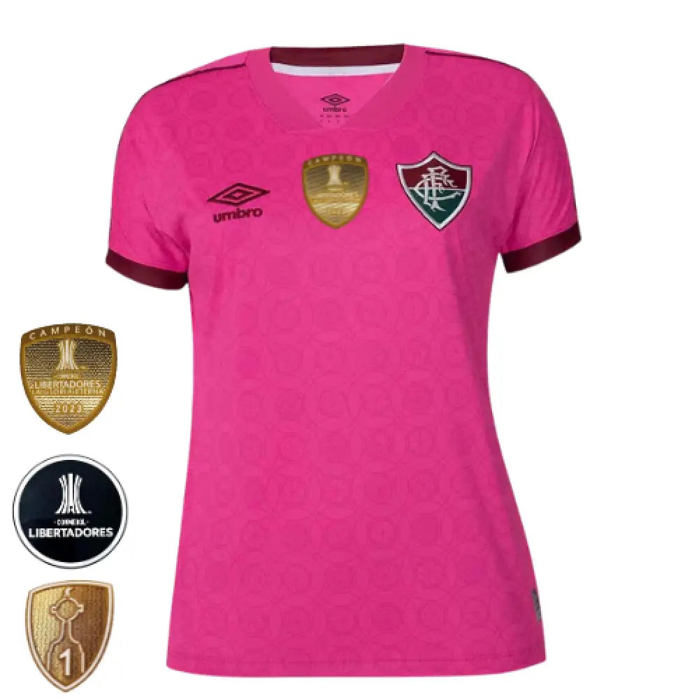 Camisa Feminina Fluminense 23/24 Outubro Rosa Camisas de Futebol