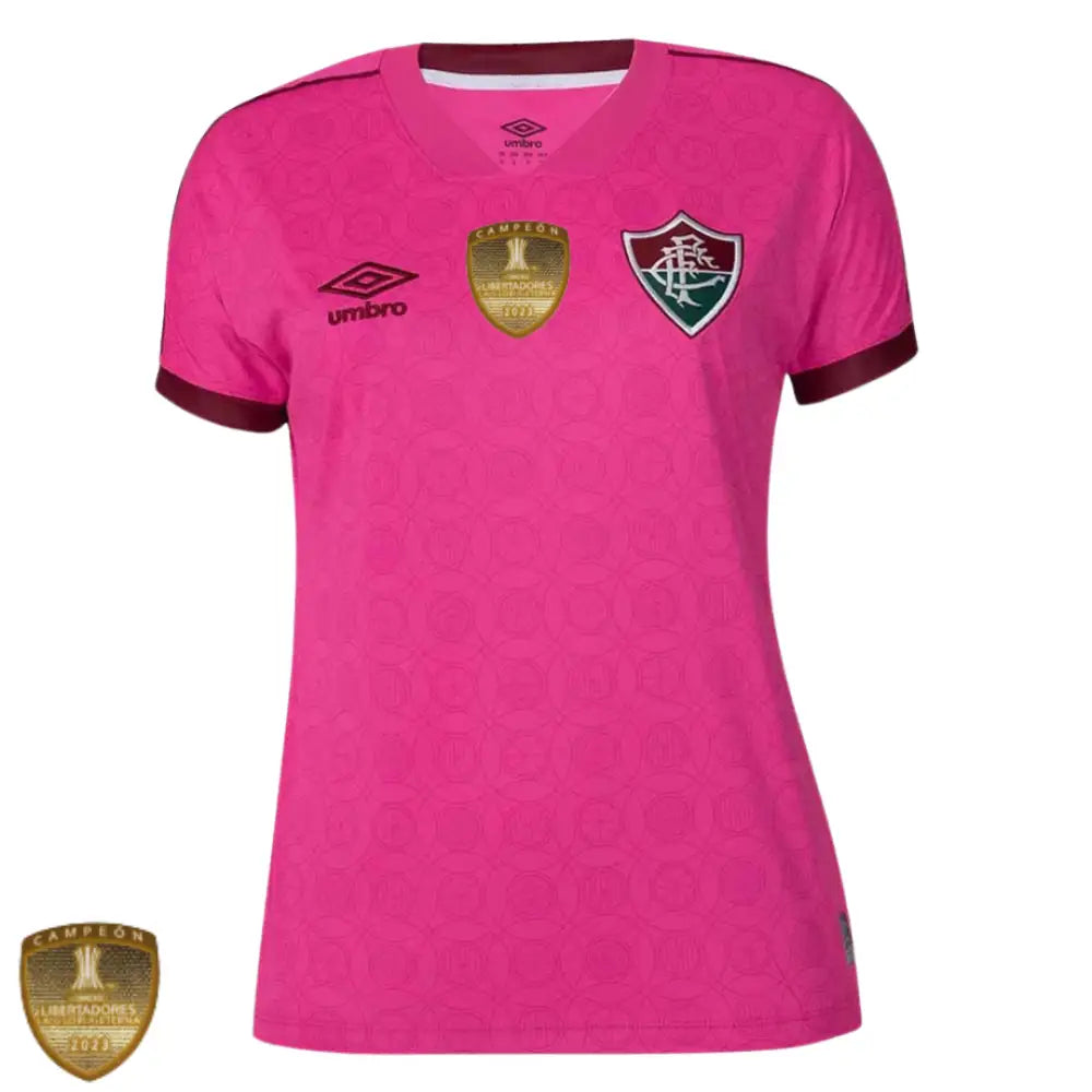 Camisa Feminina Fluminense 23/24 Outubro Rosa Camisas de Futebol