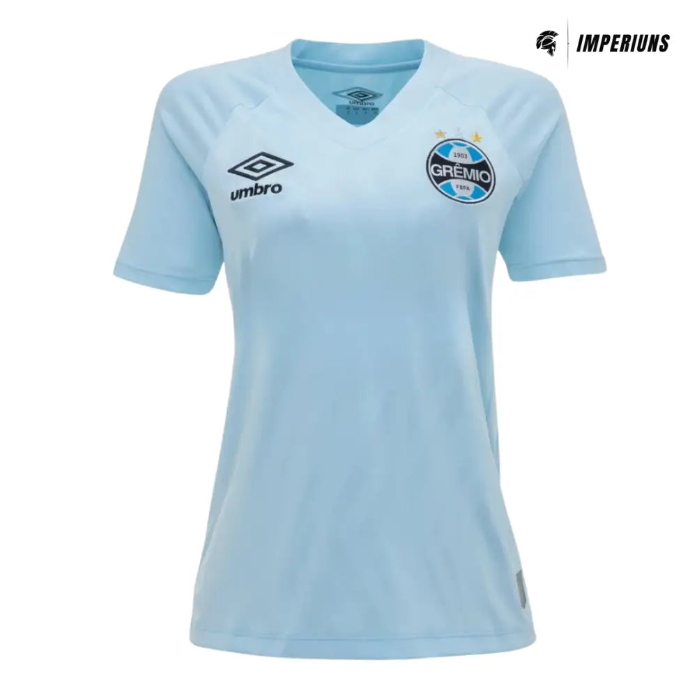 Camisa Feminina Grêmio 25/26 Away - Celeste Camisas de Futebol