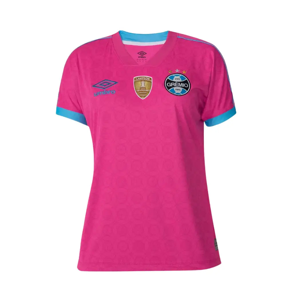 Camisa Feminina Grêmio Outubro Rosa 23/24 Camisas de Futebol