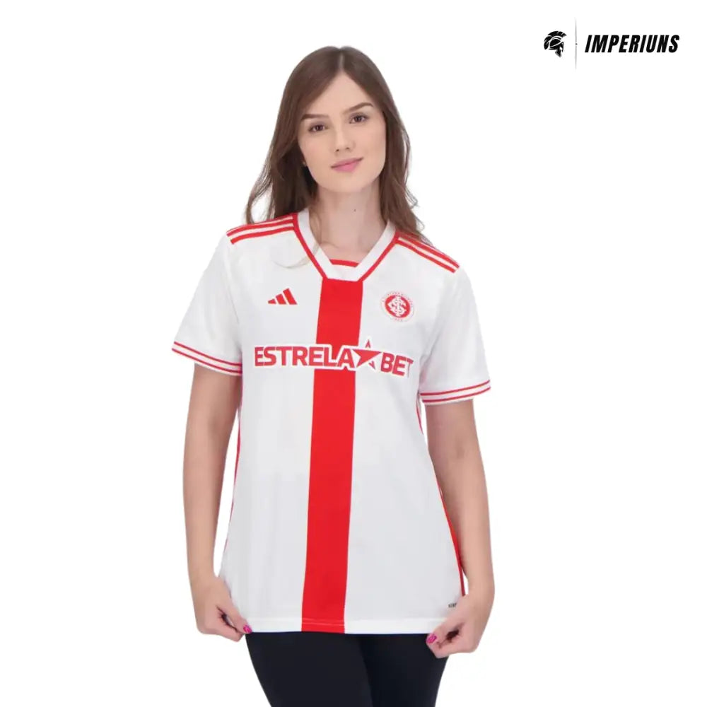 Camisa Feminina Internacional 2024/25 Away Camisas de Futebol
