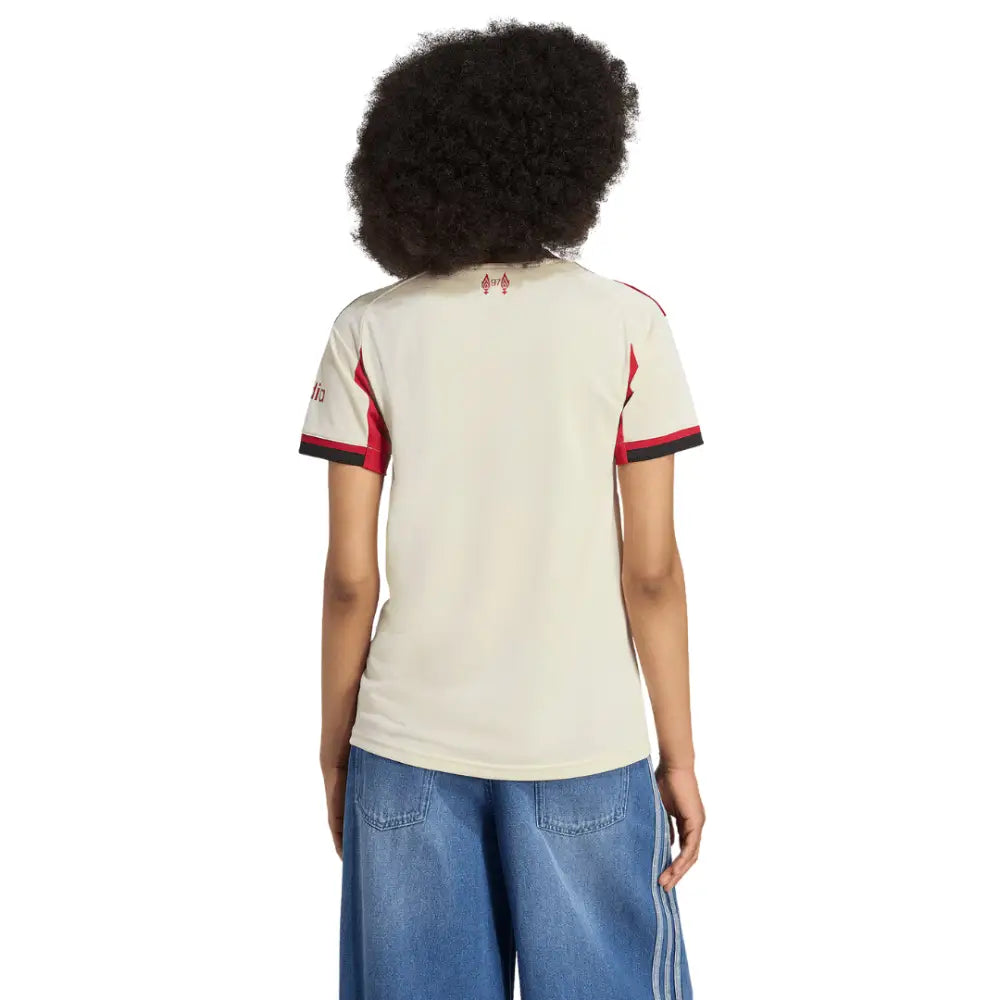 Camisa Feminina Liverpool 2025/26 Away Camisas de Futebol