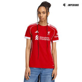Camisa Feminina Liverpool 2025/26 Home