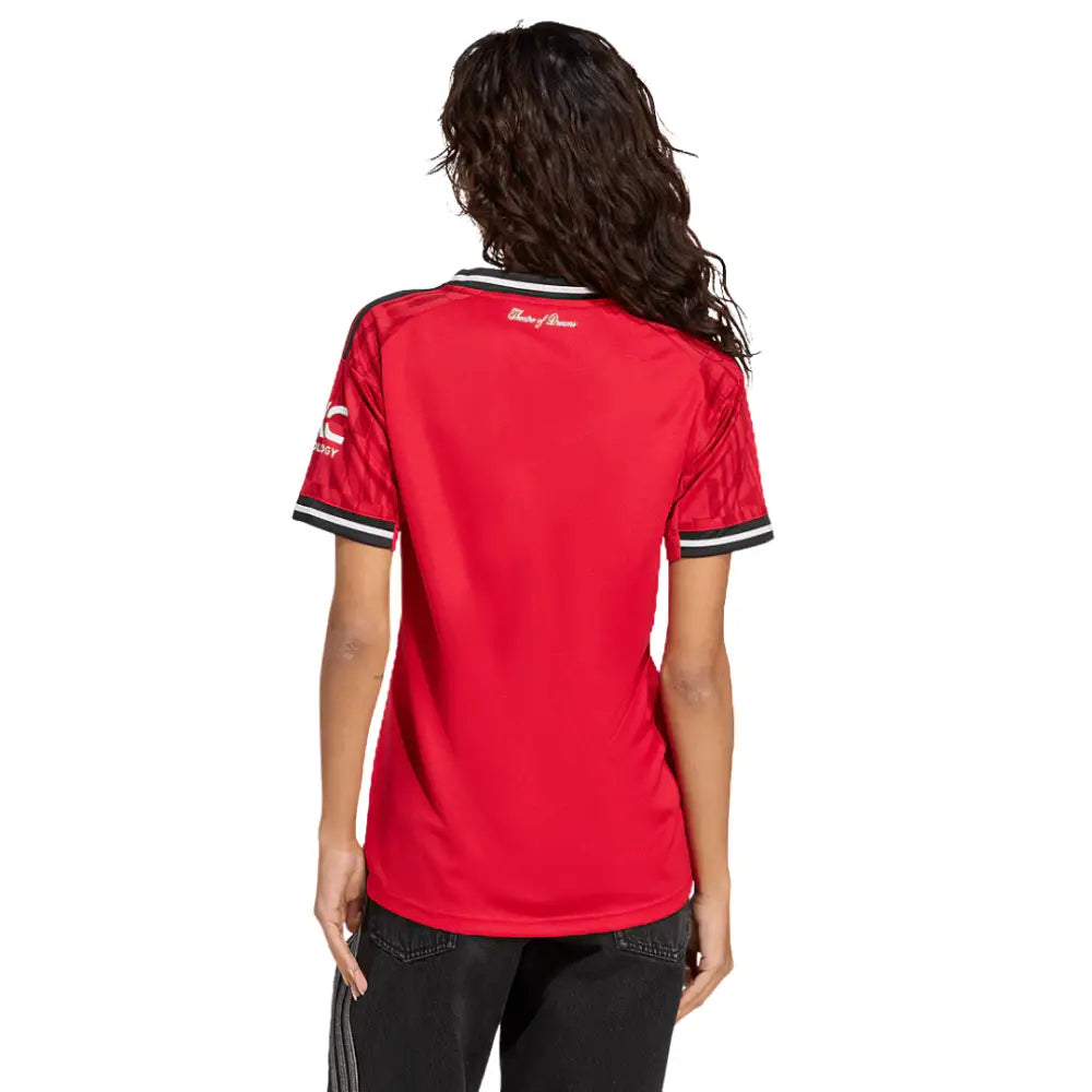 Camisa Feminina Manchester United 2025/26 Home Camisas de Futebol