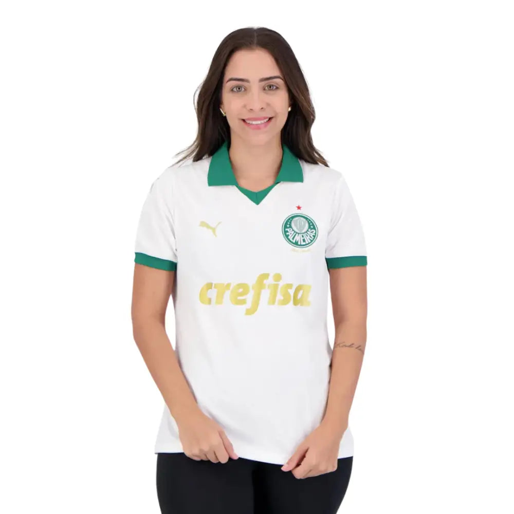 Camisa Feminina Palmeiras 2024/25 Away Camisas de Futebol