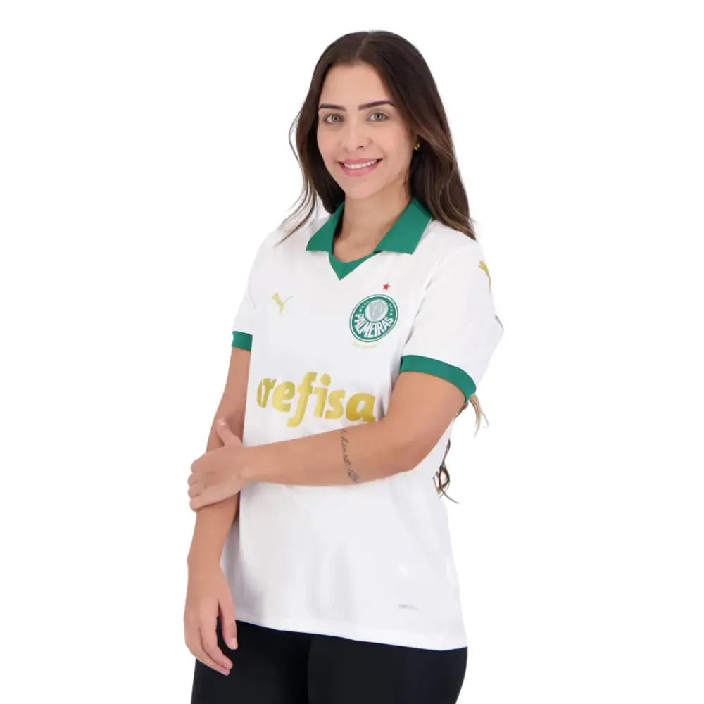 Camisa Feminina Palmeiras 2024/25 Away Camisas de Futebol