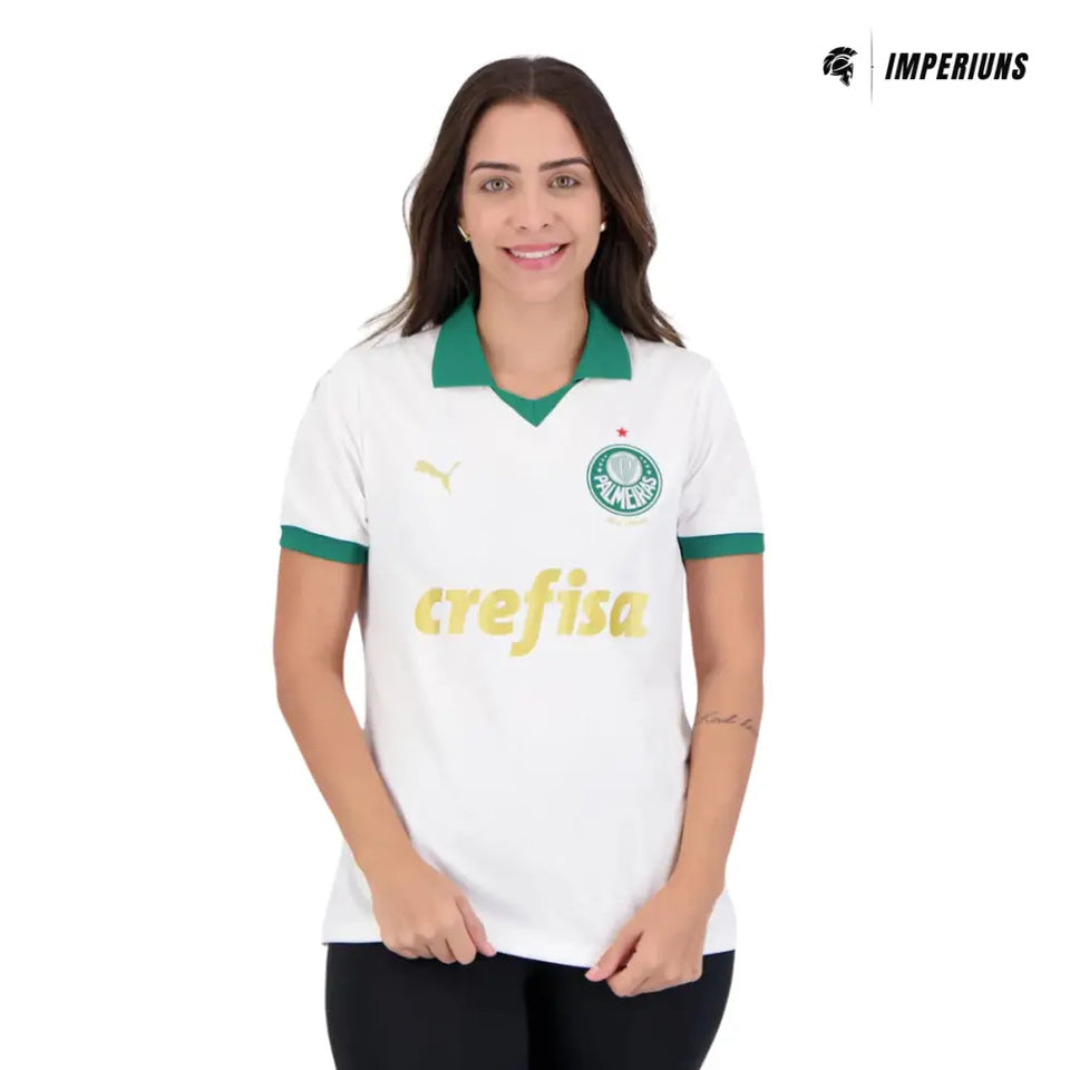 Camisa Feminina Palmeiras 2024/25 Away Camisas de Futebol